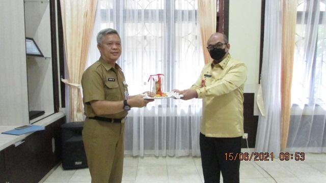 Jajaki Kerjasama Perdagangan, Pemerintah Kab. Mesuji Lampung Kunjungi Disperindag Babel 